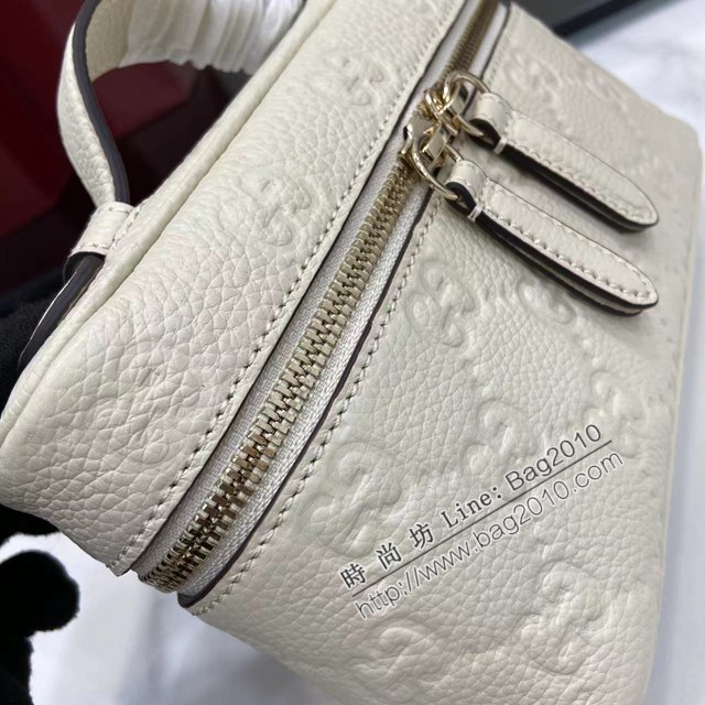 Gucci專櫃古馳最新款Emblem系列小號手袋手提化妝包 jh2843型號：815949